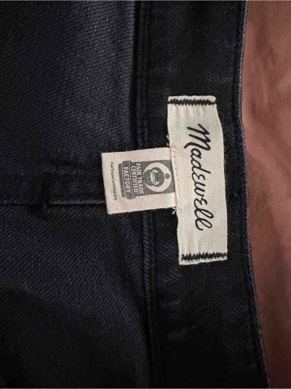 Madewell Black High-Rise Denim Cutoff Shorts - Picture 3 of 5